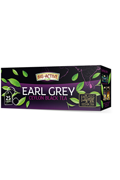 Generic Brand Ceai Earl Grey Big Active, 50g, 98% ceai negru, Sri Lanka