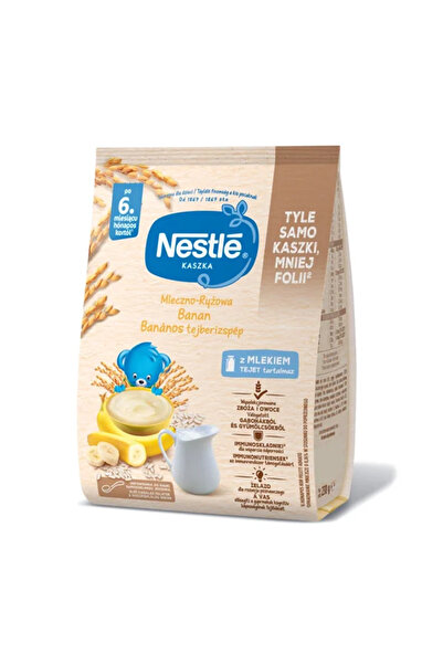 Nestle Cereale bebelusi, banana, 4 luni+, 230 g, set 5 portii