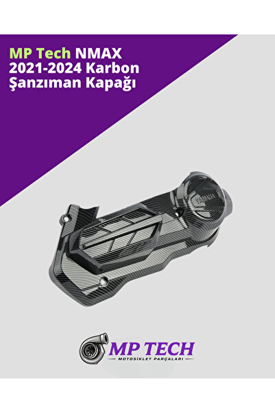 MP Tech NMAX 2021-2024 Karbon Şanzıman Kapağı