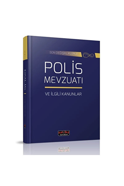 Savaş Yayınevi Polis Mevzuatı ve İlgili Kanunlar - Savaş Yayınları Ekim 2022