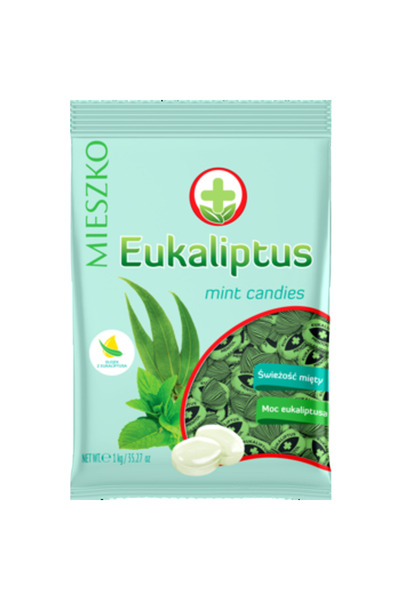 Mieszko Dropsuri Eukaliptus Mieszko, 1kg, fara aditivi, fara alergeni