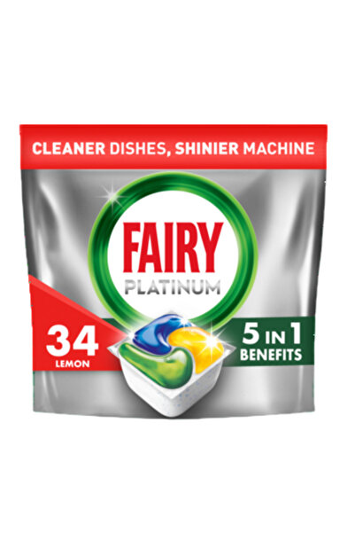 OEM Capsule detergent vase Fairy Platinum All In One, 34 bucati, citrice, 507g