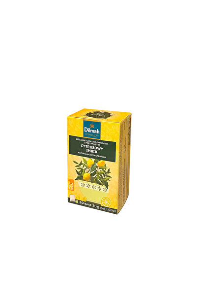 Dilmah Ceai Dilmah, Lemon Zesty, 20 plicuri, 30 g, fara cofeina