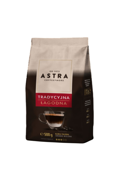 Astra Cafea macinata, Astra, 500g, din amestec de boabe din Asia, America Lat...