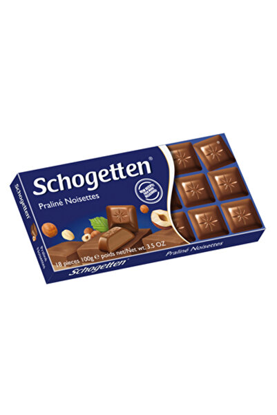 Schogetten Ciocolata Schogetten, Praline Noisettes, 100g