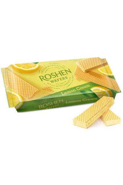 Roshen Pachet 3x Napolitane Lemon Cream 216gr
