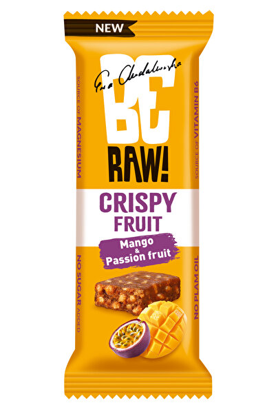 Generic Brand Baton BeRAW Mango si Maracuja 40g, fara adaos de zahar