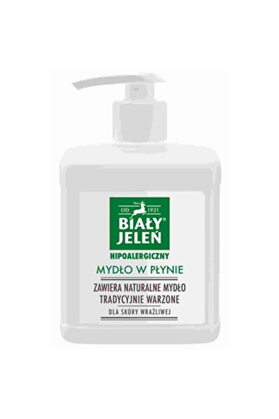 Biały Jeleń Sapun lichid cremos, Bialy Jelen, hipoalergenic, cu pompa, 500 ml
