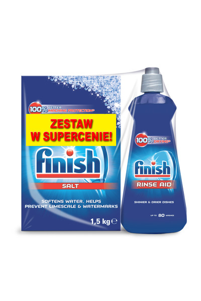 Finish Sare Regeneratoare pentru Masina de Spalat Vase 1,5 kg + Shine and Pro...
