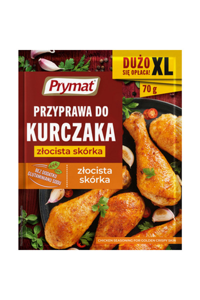 Prymat Amestec de condimente pentru pui, Prymat, 70 g, poate contine mustar, ...