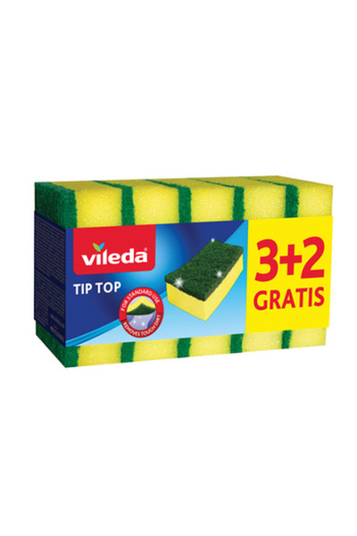 Vileda Set 5 bureti de vase Tip Top, Multicolor