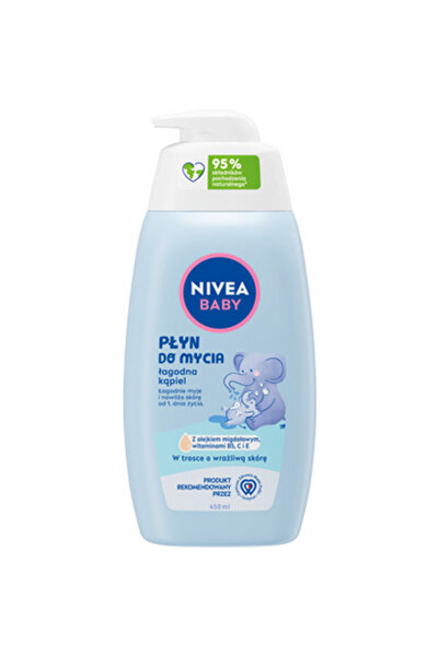 NIVEA Gel de dus copii, Baby, 450ml