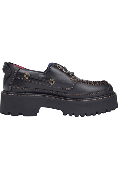 Tommy Hilfiger Women's Black Boots & Booties with Brand Logo, Suitable for Da...