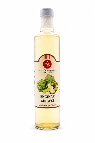 Atatürk Orman Çiftliği Organik AOÇ Enginar Sirkesi 500 ml Doğal Fermente Katk...