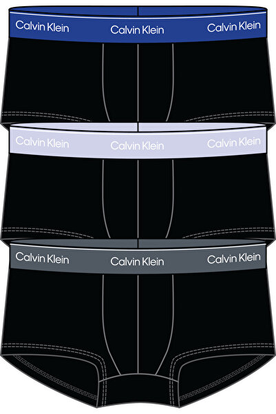 Calvin Klein Erkek 3'lü Paket Low Rise Trunk Boxer Seti