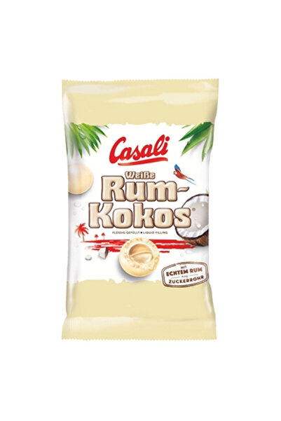 Casali Drajee rom-nuca de cocos cu umplutura lichida in ciocolata alba, Casal...