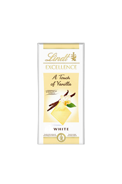Lindt Ciocolata alba EXCELLENCE cu vanilie, 100g