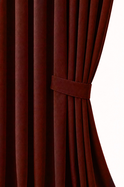 Per Class Ada Fon Tile Soft Textured Decorative Background Curtain