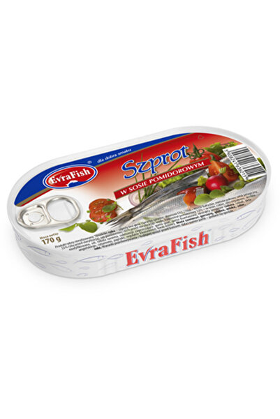 Evrafish Conserva de peste EVRAFISH, in sos de rosii, 170 g