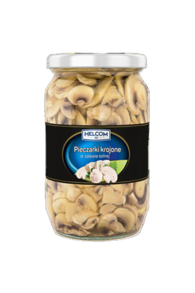 Helcom Ciuperci taiate in saramura, HELCOM, 815ml