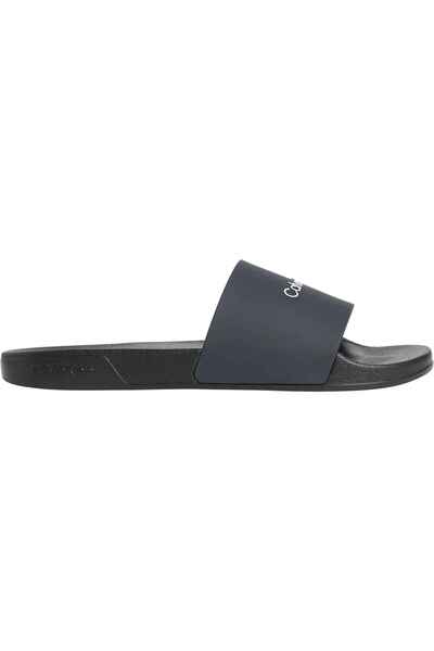 Calvin Klein Men's Brand Logo Stylish Looking Single Strap Thick Sole Non-Sli...
