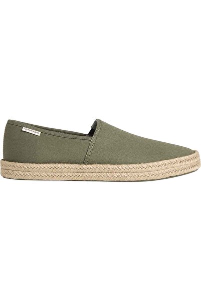 Calvin Klein Espadrile kaki pentru bărbați, cu logo-ul mărcii, potrivite pent...
