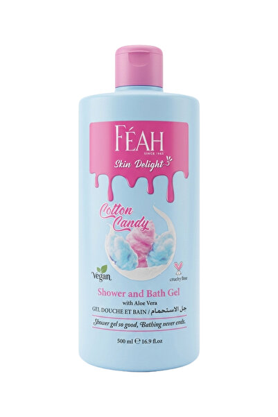 FEAH COTTON CANDY BODY SHWR & BATH GEL 500ML