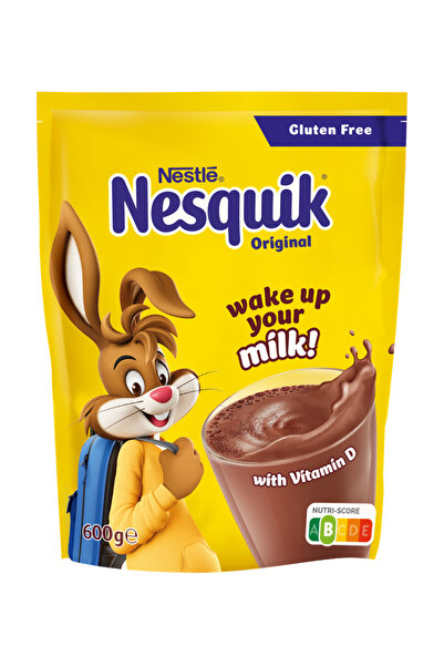 Nesquik Cacao 600g, fara gluten, continut scazut de grasimi, aroma naturala