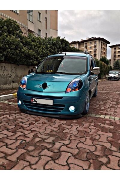 OTO H.İ.T. Renault Kango Yeni Kasa Uyumlu Astra H Lip 2 Parça Ön Tampon Eki 1...