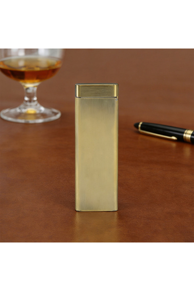 Choice1 Bronze Portable Cigarette Case Metal Cigarette Storage Container for ...
