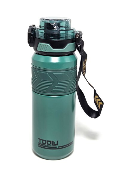 tooly 650ml Stainless Steel Vacuum Insulated Sports Water Bottle with Straw L...