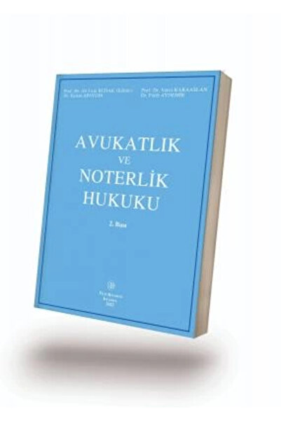 Filiz Kitabevi Avukatlık Ve Noterlik Hukuku