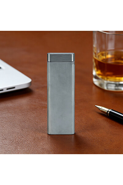 Choice Silver Portable Cigarette Case Metal Cigarette Storage Container for T...