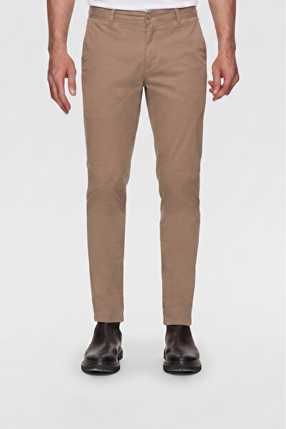 Twn Slim fit Mink Dobby Chino pantalone
