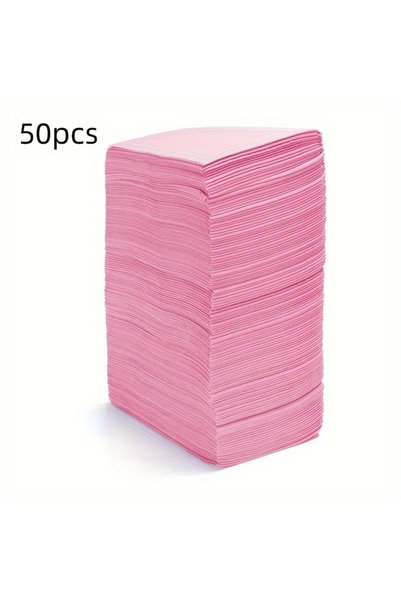 Choice1 pink 50pcs Disposable Waterproof Tattoo Clean Pad Tattoo Bibs Table C...