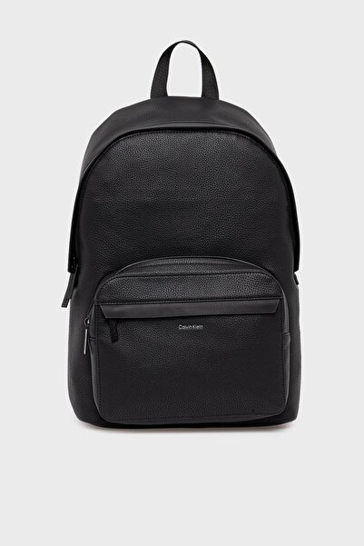 Calvin Klein Men's Black Backpack with Zippered Internal Front Compartment, A...