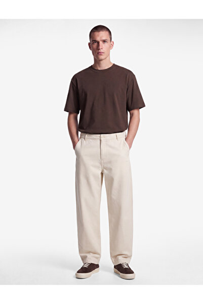 Koton Normal Waist Pocket Comfortable Fit Gabardine Barrel Fit Trousers