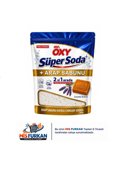 Oxy Mr. Süper Soda + Arap Sabunu Katkılı Çamaşır Sodası