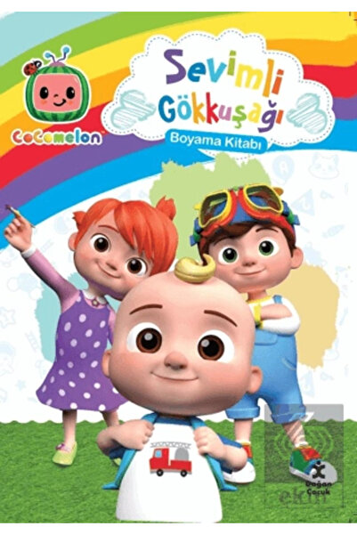 Doğan Egmont Yayıncılık Cocomelon Cute Rainbow Coloring Book