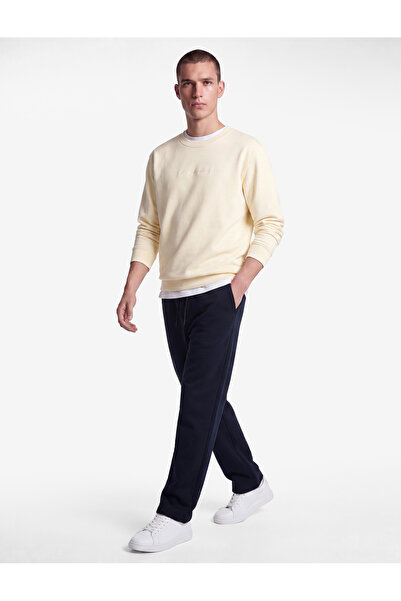 Koton Straight Fit Pocket Detailed Fleece-Lined Elastic Waist Winter Sweatpants
