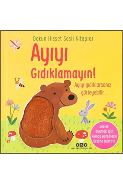 Yapı Kredi Yayınları Dokun Hisset Sesli Kitaplar - Ayıyı Gıdıklamayın!