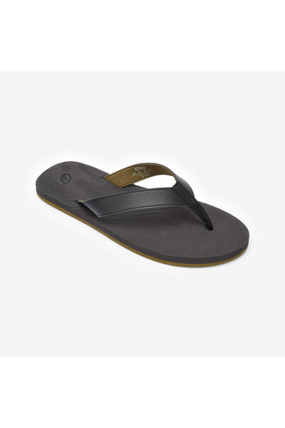 Decathlon Erkek Parmak Arası Terlik - Koyu Gri - 150