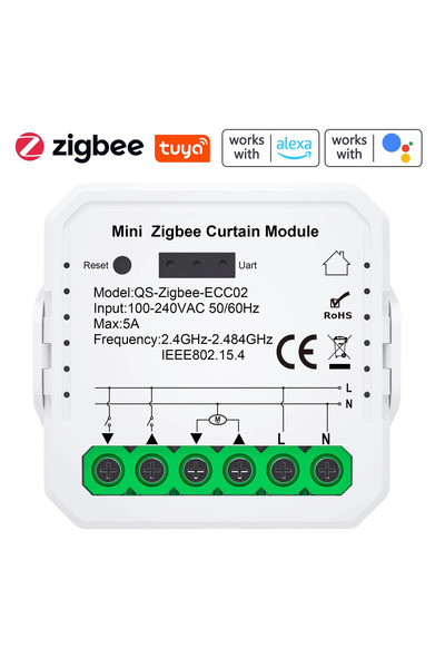 Choice Tuya Zigbee Tuya WIFI ZigBee RF Module Extensible Curtain Timer Contro...