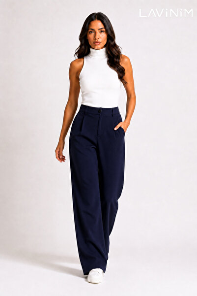 LAVİNİM Kadın Palazzo Pantolon Oversize  Kesim
