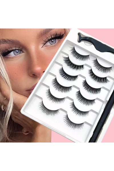 Choice MIX 6 Pairs of Magnetic False Eyelash Sticky Eyeliner Pens, Not Easy t...