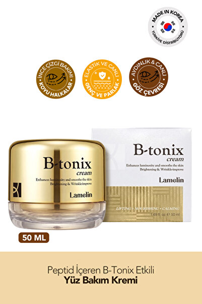 Lamelin Peptid İçeren B-Tox Etkili Yüz Bakım Kremi B-Tonix Cream