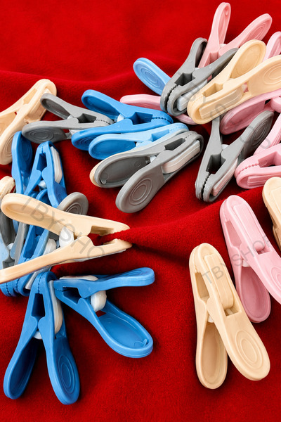 TBYSHOP 24 Pieces of Springless, Unbreakable, Non-Marking Clothespins, Stainl...