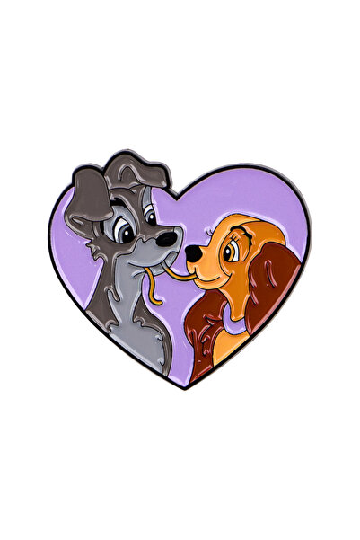 Choice3 3 Couple Enamel Pin Cartoon Dog Brooch For Coat Women's Brooches Fash...