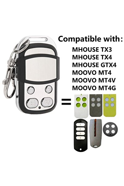 Choice New Mhouse TX3 TX4 GTX4 Remote Control MOOVO MT4 MT4V MT4G Garage Door...