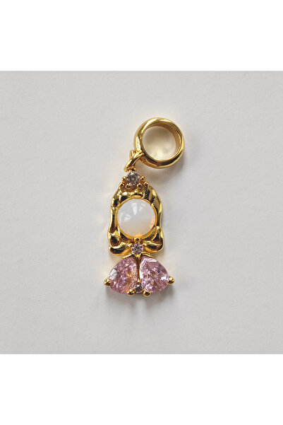 Choice Princess pendant 2 Stainless Steel Colorful Zircon Fairy Tale Little P...